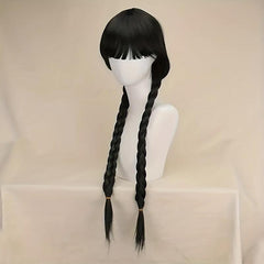 Neat Bangs Double Braid Twists Braid Halloween Cos Wig