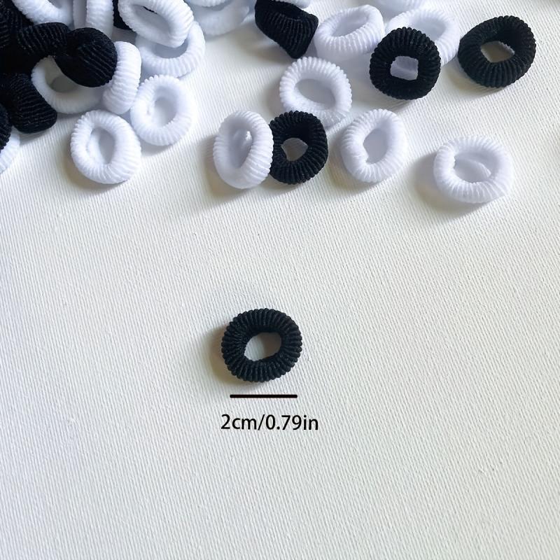 100pcs Seamless Hair Ropes Polyester Hair Accessory