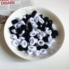 100pcs Seamless Hair Ropes Polyester Hair Accessory