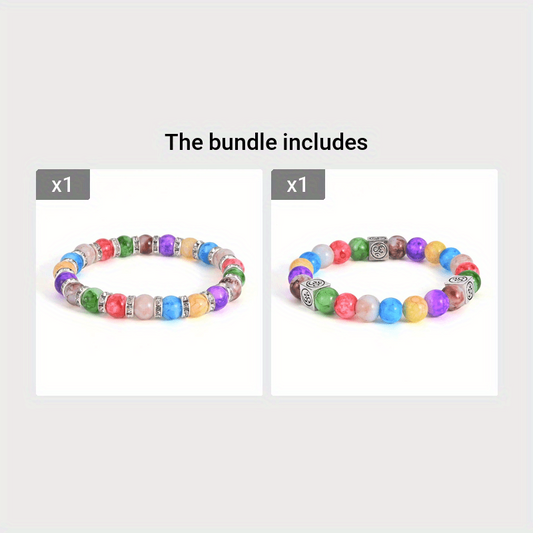 Men's Solar System Planet Beaded Bracelet