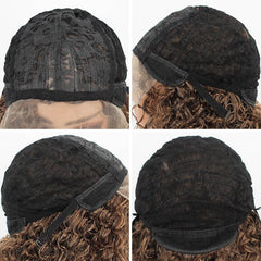 Curly Wig Head Cover Small Roll for Women
