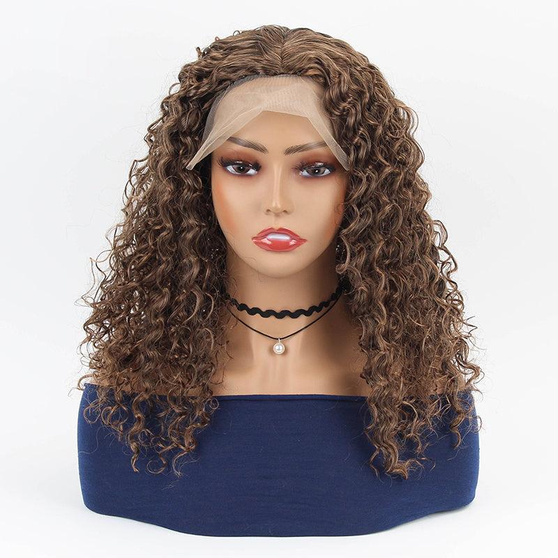 Curly Wig Head Cover Small Roll for Women