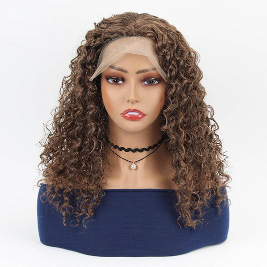 Curly Wig Head Cover Small Roll for Women
