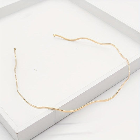 Wave Shape Hairband Headwear For Going Out