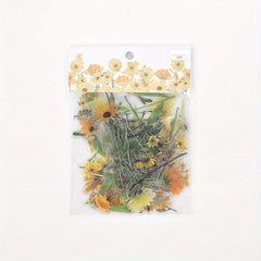 40PCS Plant Flower Stickers Scrapbooking Stationery DIY Material