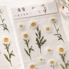 Adorable Plant Pattern Stickers for Scrapbooking and Crafts