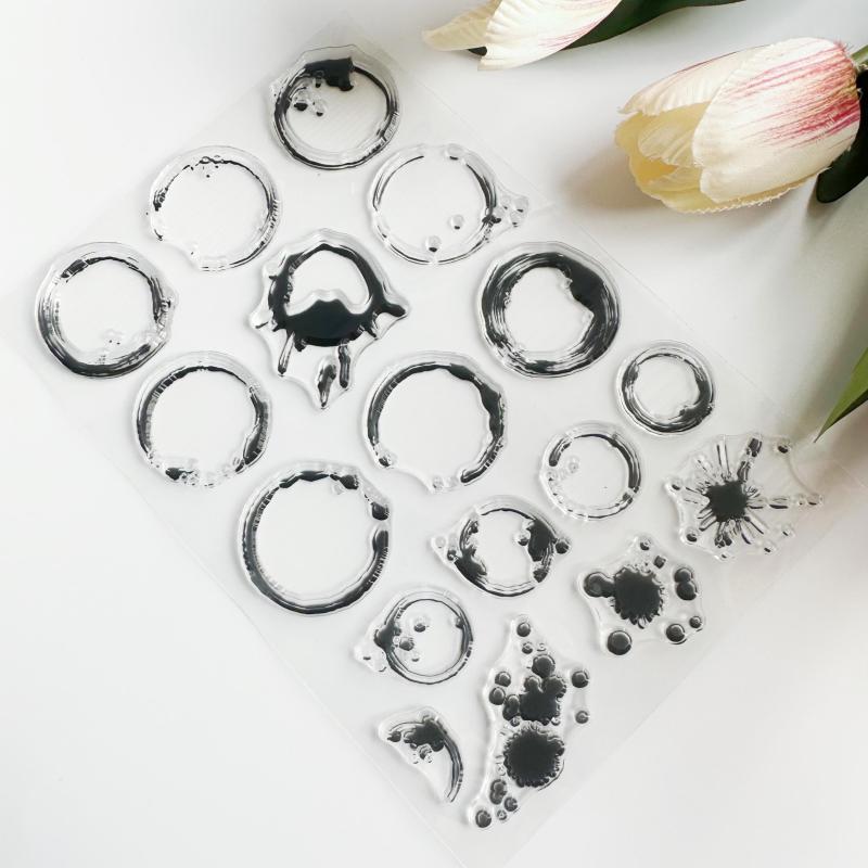 Cartoon Transparent Hand Account Seal Reusable Stationery