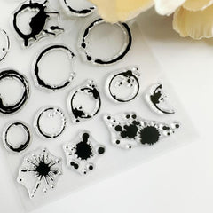 Cartoon Transparent Hand Account Seal Reusable Stationery
