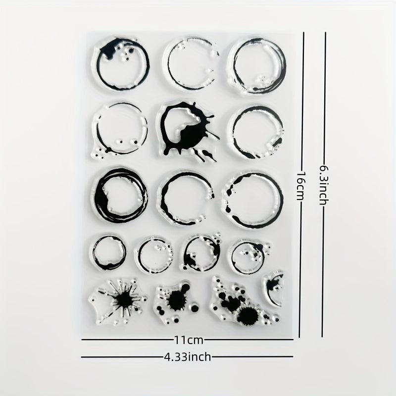 Cartoon Transparent Hand Account Seal Reusable Stationery