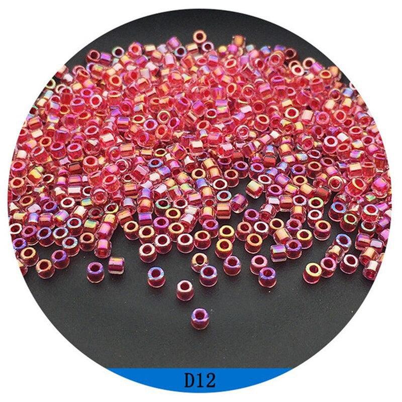 500pcs 2mm Glass Rice Beads for DIY Tassel Accessories
