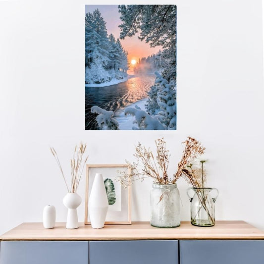 5D Sunset Valley Diamond Painting DIY Living Room Bedroom Decor