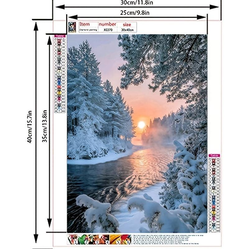 5D Sunset Valley Diamond Painting DIY Living Room Bedroom Decor