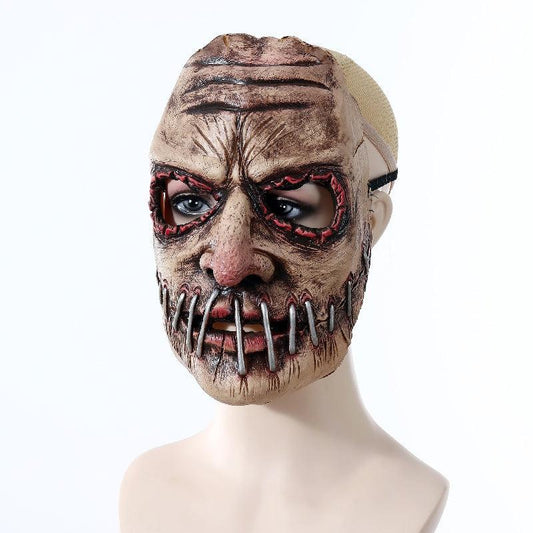 Scary Halloween Mask Horror Headgear Latex Clown Ghost Devil Demon Face
