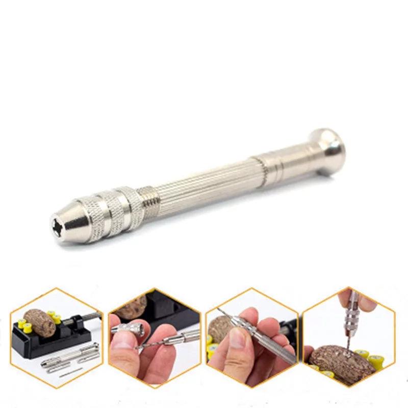 Handheld Mini Drill Set for Wood Crafts and Epoxy Resin