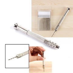 Handheld Mini Drill Set for Wood Crafts and Epoxy Resin