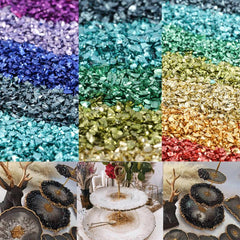50g Crushed Stone Filler for DIY Table Decoration & Resin Mold