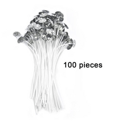 100pcs 3-15in Candle Wicks Pure Cotton DIY Candle Making Supplies