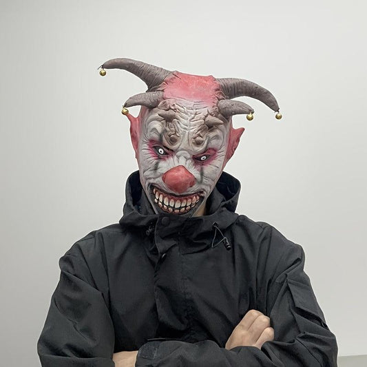 Scary Halloween Clown Mask Role Playing Full Face Latex Mask