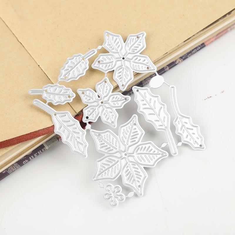 Metal Cutting Dies Leaves Stencils For DIY Scrapbooking Stamp