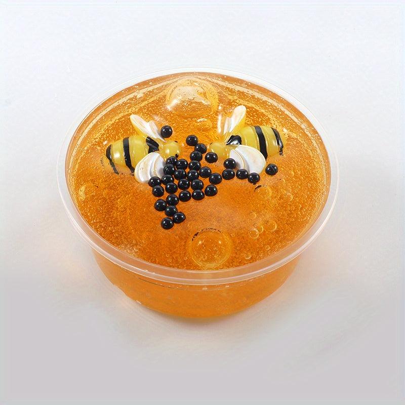 Honeycomb Slime Bubble Glue Honey Crystal Mud Slime