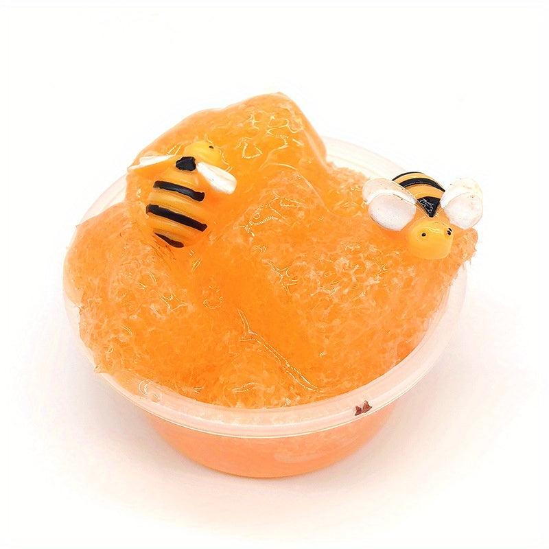 Honeycomb Slime Bubble Glue Honey Crystal Mud Slime