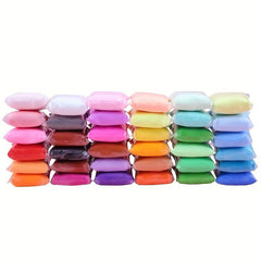 36 Colors Air Dry Clay Set with Sculpting Tools for Kids and DIY Crafts