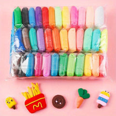 36 Colors Air Dry Clay Set with Sculpting Tools for Kids and DIY Crafts