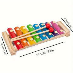 Wooden Musical Instruments Toy Set for Kids