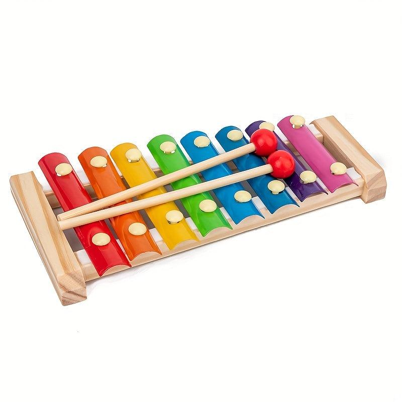 Wooden Musical Instruments Toy Set for Kids