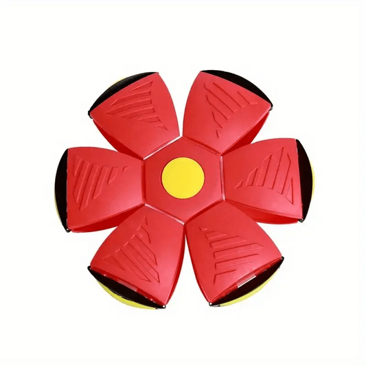 Elastic Deformed Flying Saucer Ball Outdoor Toy