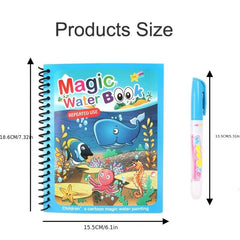 DIY Children's Magical Water Painting Book
