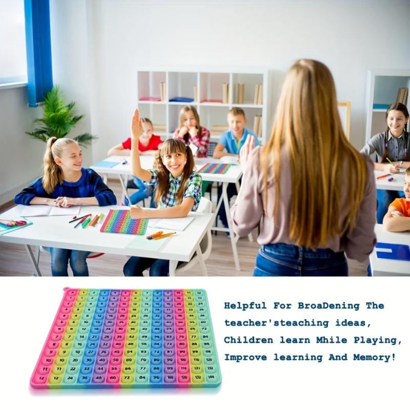 12x12 Multiplication Number Table Game Math Toys - Fun Learning Game Toy