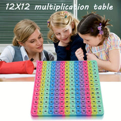 12x12 Multiplication Number Table Game Math Toys - Fun Learning Game Toy