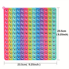 12x12 Multiplication Number Table Game Math Toys - Fun Learning Game Toy