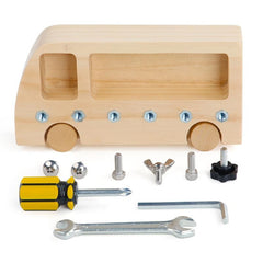 Montessori Screw Driver Board Educational Wooden Sensory Toy