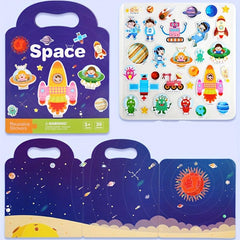 Kids Tearable Sticker Book for Early Learning