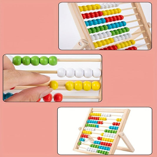 Preschool Math Learning Toy Abacus Gift for Toddlers Boys Girls