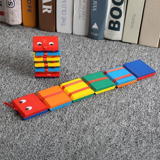 Colorful Wooden Ladder Fidget Toy for Kids