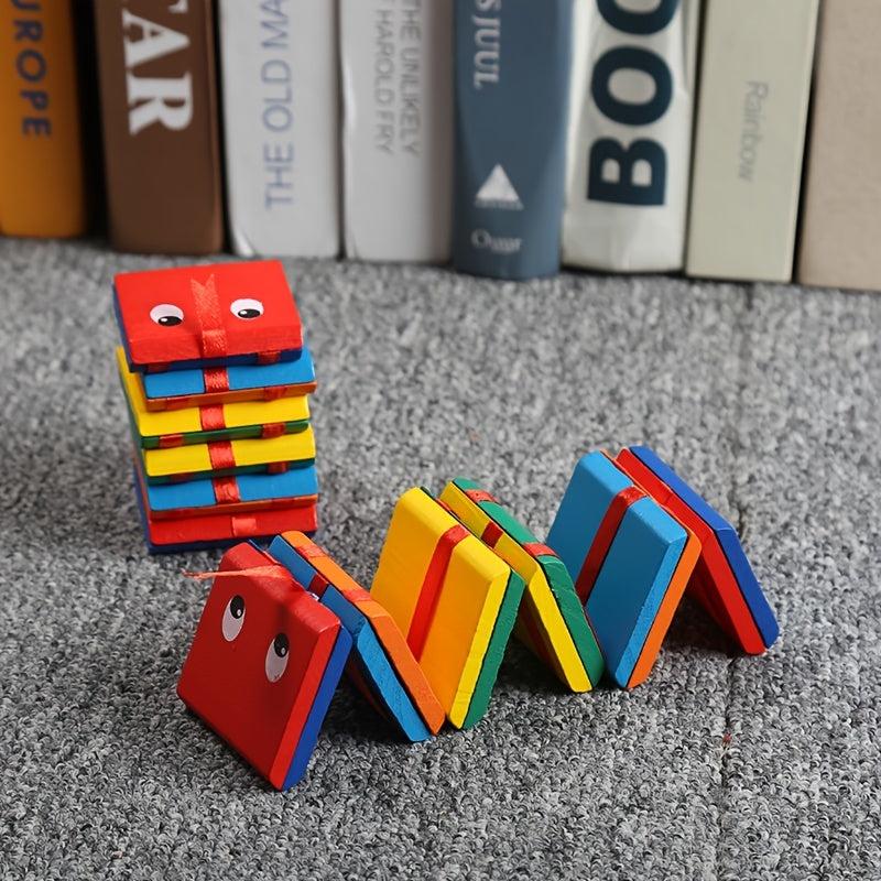 Colorful Wooden Ladder Fidget Toy for Kids
