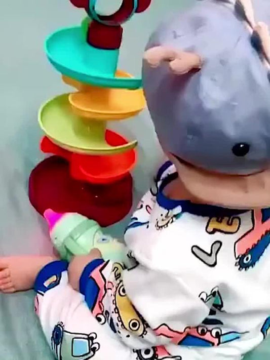 Baby Toys Puzzle And Early Education Track Ball Spin And Play Halloween