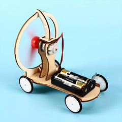 DIY Wind Car Kit for Kids Science Experiment Puzzle