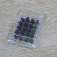 20 Pcs Flower Cluster Vegetation Grass Tufts Static Scenery Model