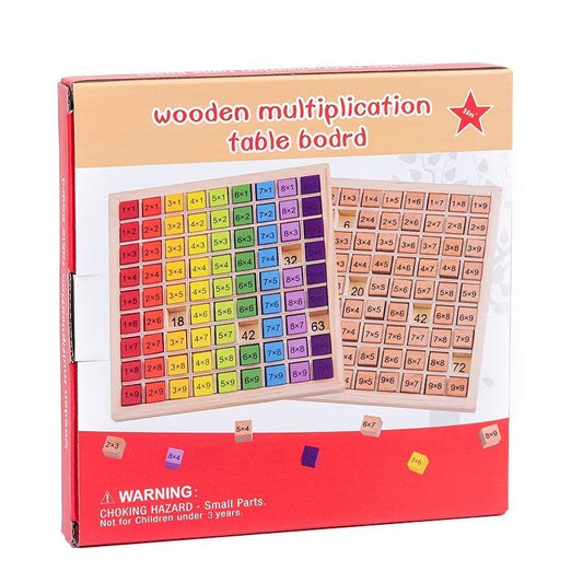 Montessori Multiplication Table Toy for Math Skills