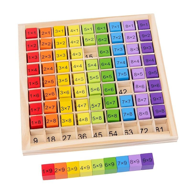 Montessori Multiplication Table Toy for Math Skills
