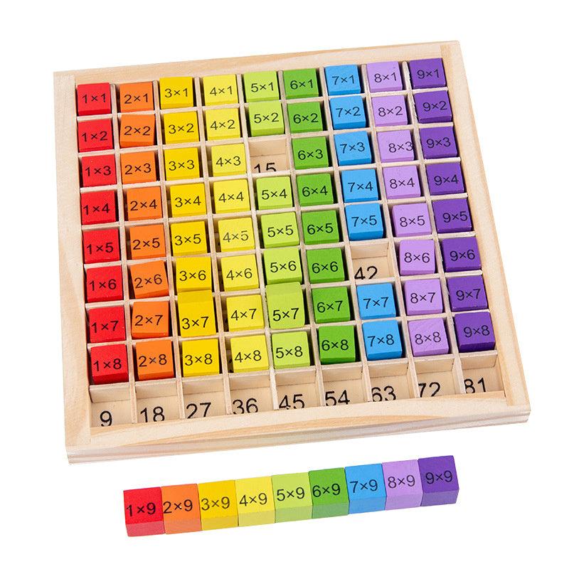 Montessori Multiplication Table Toy for Math Skills