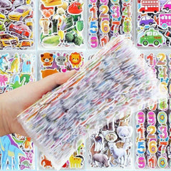 20pcs Random 3D Puffy Bulk Stickers For Party Teachers Craft