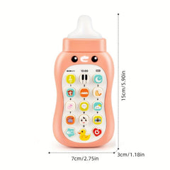 Kids Toy Phone Baby Chewable Music Phone Girl Boy Puzzle Sound