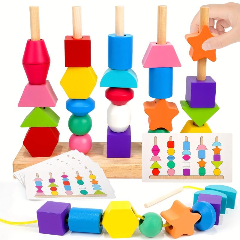 Beaded Five Pillar Set Educational Toys