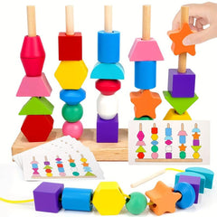 Beaded Five Pillar Set Educational Toys