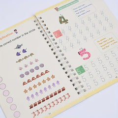 English Copybook Set for Children with Pen Case and Refills